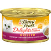 Fancy Feast Delights Grilled Chicken & Cheddar Cheese Feast Wet Cat Food 3 oz. Can - Case of 24