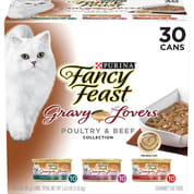 Fancy Feast Gravy Lovers Poultry & Beef Feast Variety Pack Wet Cat Food