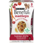 Purina Beneful Medleys Tuscan Style Wet Dog Food