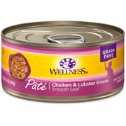 Wellness Complete Health Pate Chicken & Lobster Dinner Wet Cat Food