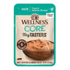 Wellness CORE Tiny Tasters Pate Tuna & Salmon Recipe Wet Cat Food 1.75 oz Pouch - Pack of 12
