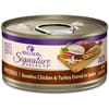 Wellness CORE Signature Selects Grain Free Natural Shredded Chicken & Turkey in Sauce Wet Cat Food - 2.8 oz Cans - Case of 12