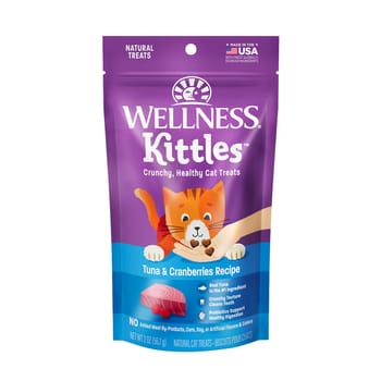 Wellness Kittles Tuna & Cranberries Recipe Crunchy Cat Treats 2 oz Bag-product-tile