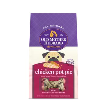 Old Mother Hubbard Classic Chicken Pot Pie Natural Oven-Baked Biscuits Dog Treats-product-tile