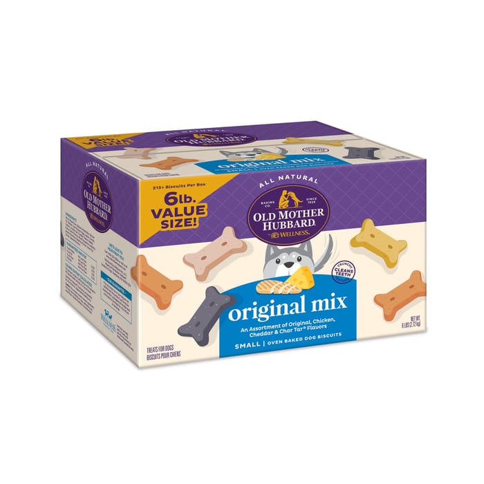 Old Mother Hubbard Classic Original Mix Natural Oven-Baked Biscuits Dog Treats Small - 6 lb Box  product detail number 1.0