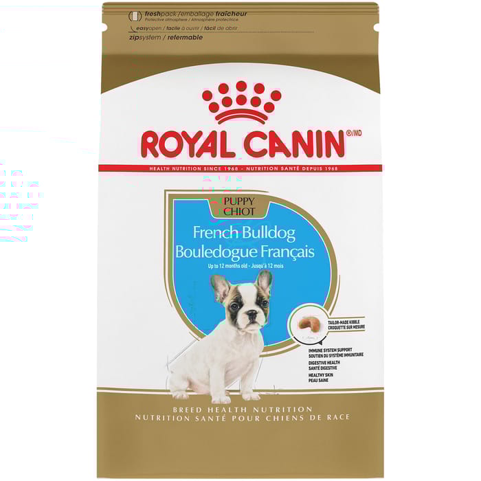 Royal Canin Breed Health Nutrition French Bulldog Puppy Dry Dog Food - 3 lb Bag product detail number 1.0