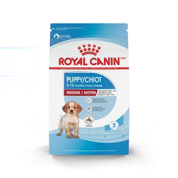 Royal Canin Size Health Nutrition Medium Breed Puppy Dry Dog Food - 6 lb Bag product detail number 1.0