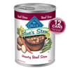 Blue Buffalo Blue's Stew Hearty Beef Stew Wet Dog Food 12.5 oz Can - Case of 12