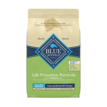 Blue Buffalo Life Protection Formula Small Breed Adult Lamb and Brown Rice Recipe Dry Dog Food 15 lb Bag-product-tile
