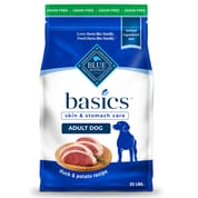 Blue Buffalo Basics Adult Skin & Stomach Care Grain-Free Duck & Potato Recipe Dry Dog Food