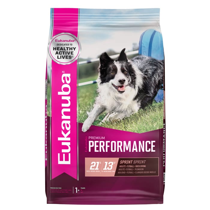 Eukanuba Premium Performance 21/13 Sprint Dry Dog Food 28 lb Bag product detail number 1.0