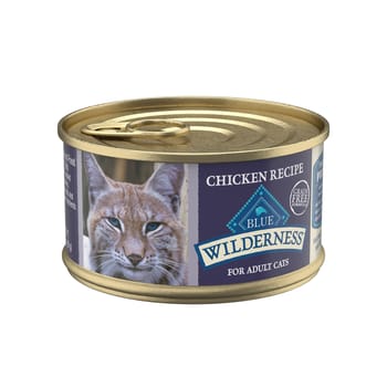 Blue Buffalo BLUE Wilderness Chicken Recipe Adult Wet Cat Food 3 oz Can - Case of 24-product-tile