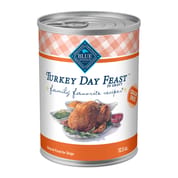 Blue Buffalo BLUE Family Favorite Recipes Adult Turkey Day Feast Wet Dog Food