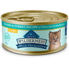 Blue Buffalo BLUE Wilderness Kitten Wild Delights Flaked Chicken and Trout Wet Cat Food 3 oz Can - Case of 24