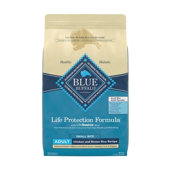 Blue Buffalo Life Protection Formula Adult Small Bite Chicken & Brown Rice Recipe Dry Dog Food 15 lb Bag-product-tile