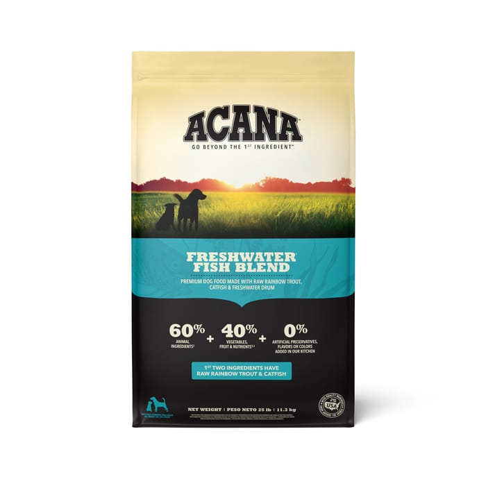 ACANA Freshwater Fish Recipe Grain-Free Dry Dog Food 25 lb Bag product detail number 1.0
