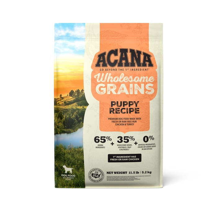 ACANA Wholesome Grains Dry Puppy Food 11.5 lb Bag product detail number 1.0