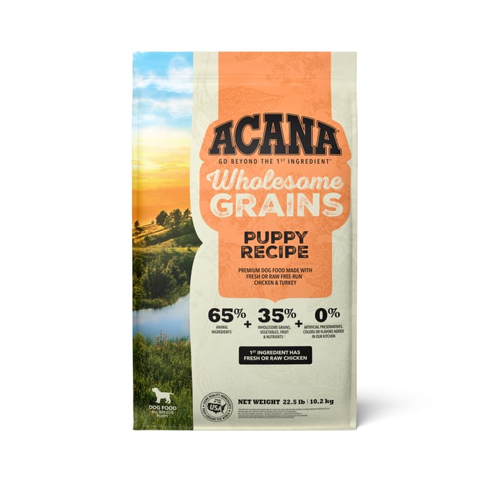 ACANA Wholesome Grains Dry Puppy Food 22.5 lb Bag product detail number 1.0