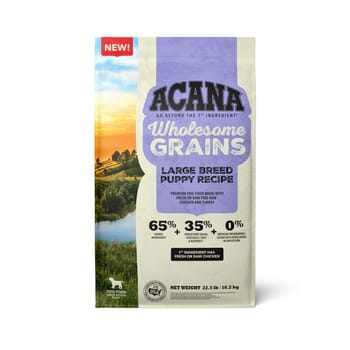 ACANA Wholesome Grains Large Breed Dry Puppy Food 22.5 lb Bag-product-tile