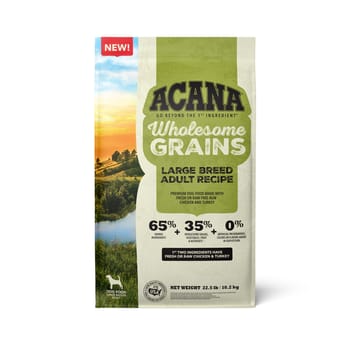 ACANA Wholesome Grains Large Breed Adult Dry Dog Food 22.5 lb Bag-product-tile