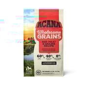 ACANA Wholesome Grains Red Meat Dry Dog Food 22.5 lb Bag