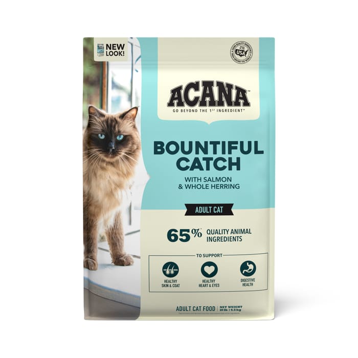 ACANA Bountiful Catch Dry Cat Food 10 lb Bag product detail number 1.0