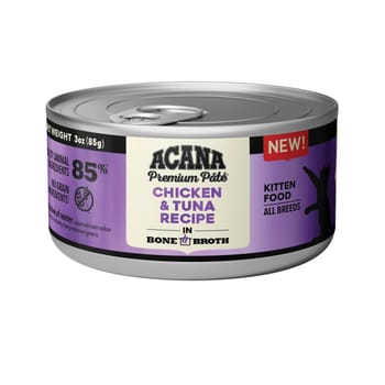 ACANA Premium Pate Chicken & Tuna Kitten Recipe in Bone Broth Wet Cat Food-product-tile