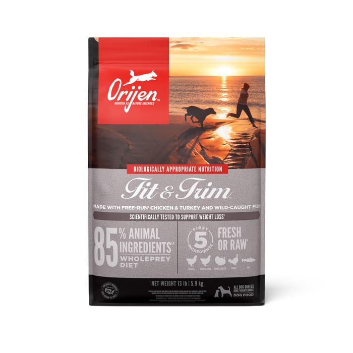 ORIJEN Fit & Trim Dry Dog Food 13 lb Bag product detail number 1.0