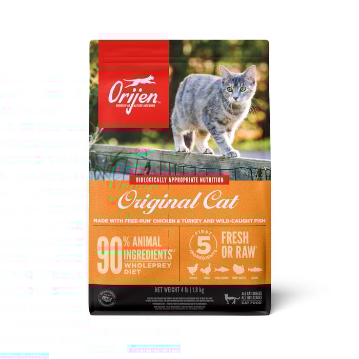 ORIJEN Original Dry Cat Food 4 lb Bag product detail number 1.0
