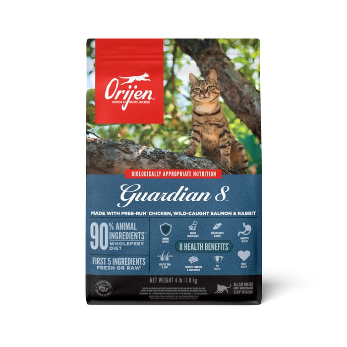 ORIJEN Guardian 8 Dry Cat Food 4 lb Bag product detail number 1.0