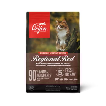 ORIJEN Regional Red Dry Cat Food 4 lb Bag-product-tile