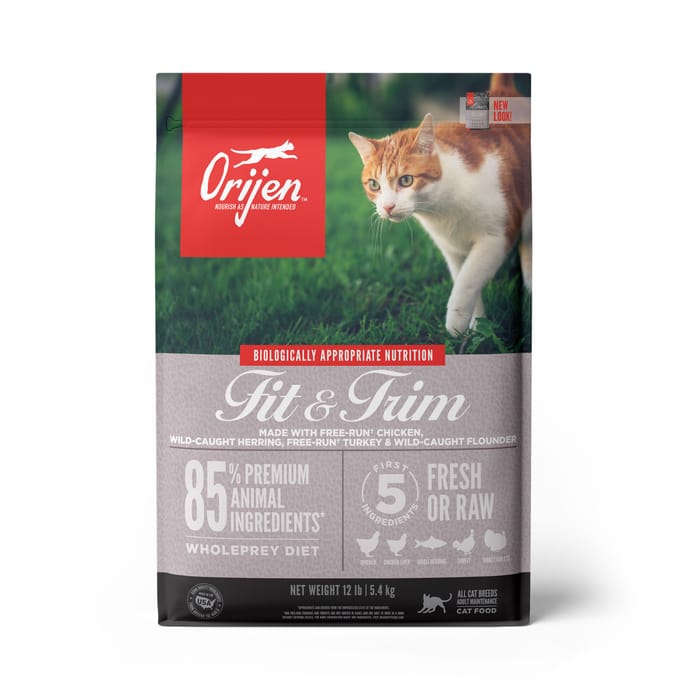 ORIJEN Fit & Trim Dry Cat Food 4 lb Bag product detail number 1.0