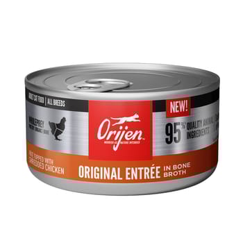 ORIJEN Original Entree in Bone Broth Wet Cat Food 3 oz Can - Case of 24-product-tile