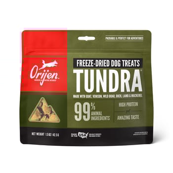 ORIJEN Tundra Freeze-Dried Dog Treats 1.5 oz Bag-product-tile