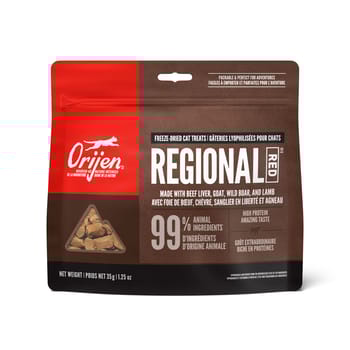 ORIJEN Regional Red Freeze-Dried Cat Treats 1.25 oz Bag-product-tile