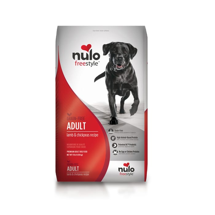 Nulo FreeStyle Adult Grain-Free Lamb & Chickpeas Dry Dog Food - 11 lb Bag product detail number 1.0