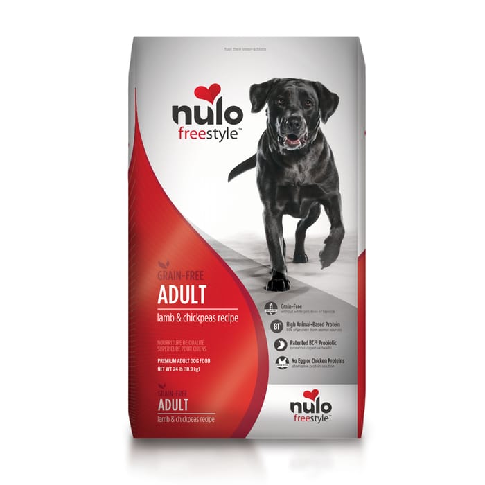 Nulo FreeStyle Adult Grain-Free Lamb & Chickpeas Dry Dog Food - 24 lb Bag product detail number 1.0