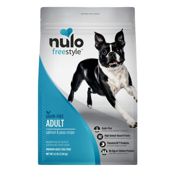Nulo FreeStyle Adult Grain-Free Salmon & Peas Dry Dog Food 4.5 lb Bag-product-tile