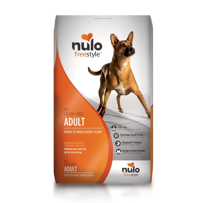 Nulo FreeStyle Adult Grain-Free Turkey & Sweet Potato Dry Dog Food 24 lb Bag product detail number 1.0