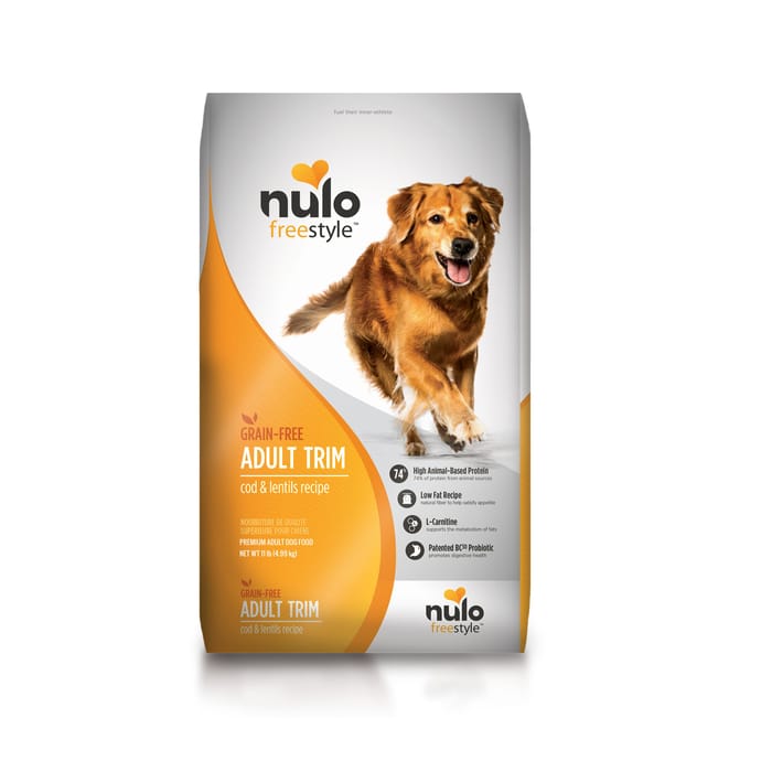 Nulo Freestyle Adult Trim Grain-Free Cod & Lentils Dry Dog Food 11 lb Bag product detail number 1.0