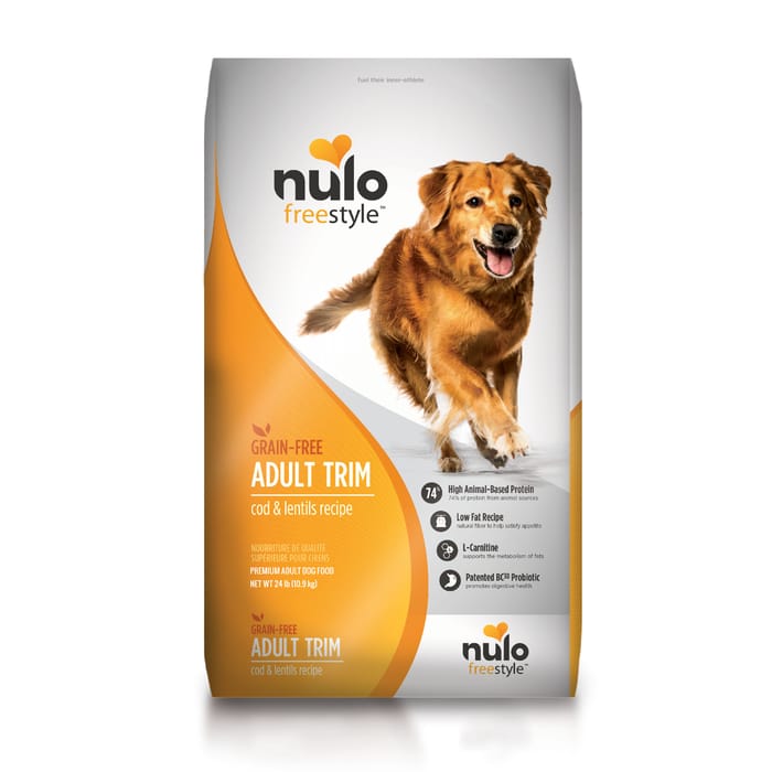 Nulo Freestyle Adult Trim Grain-Free Cod & Lentils Dry Dog Food 24 lb Bag product detail number 1.0