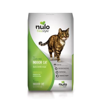 Nulo FreeStyle Indoor Grain-Free Duck & Lentils Dry Cat Food 12 lb Bag-product-tile
