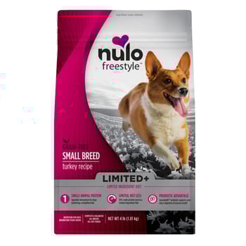 Nulo FreeStyle Limited+ Small Breed Grain-Free Turkey Dry Dog Food 4 lb Bag-product-tile