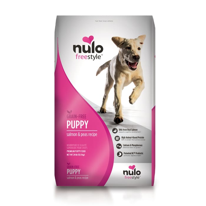 Nulo FreeStyle Puppy Grain-Free Salmon & Peas Dry Dog Food 24 lb Bag product detail number 1.0