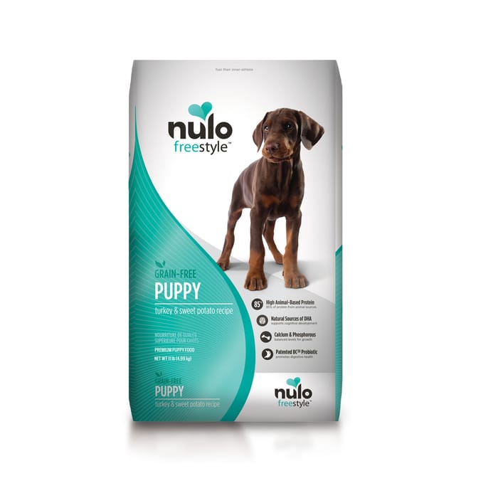 Nulo FreeStyle Puppy Grain-Free Turkey & Sweet Potato Dry Dog Food 11 lb Bag product detail number 1.0