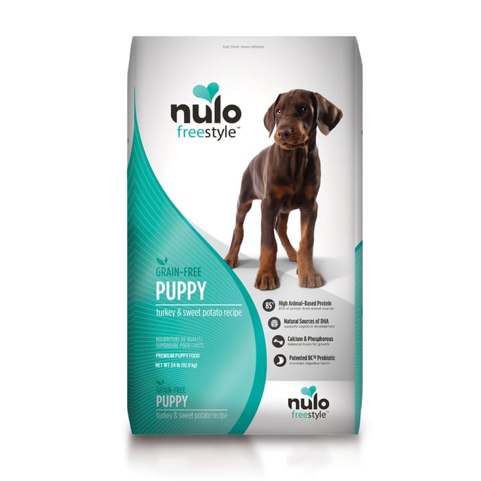 Nulo FreeStyle Puppy Grain-Free Turkey & Sweet Potato Dry Dog Food 24 lb Bag product detail number 1.0