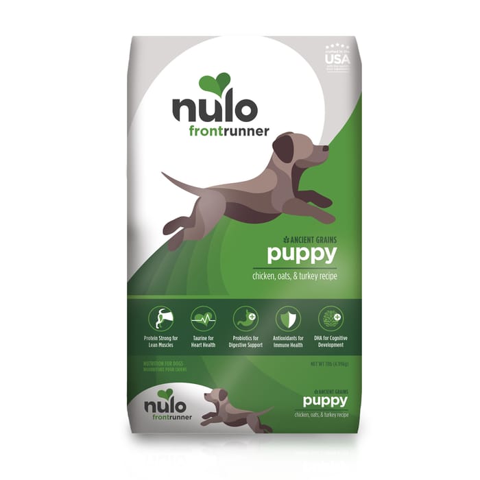 Nulo Frontrunner Puppy Chicken, Oats & Turkey Dry Dog Food 11 lb Bag product detail number 1.0