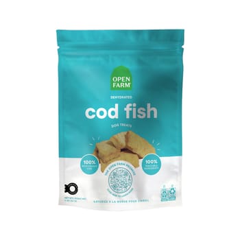 Open Farm Dehydrated Cod Fish Dog Treats 2 oz Bag-product-tile