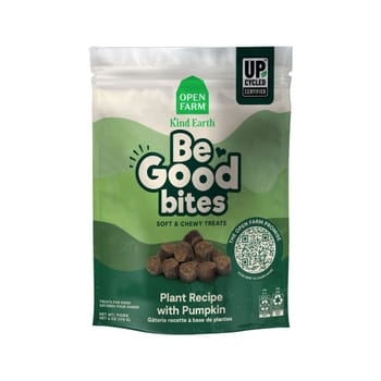 Open Farm Be Good Bites Plant Recipe with Pumpkin Soft & Chewy Dog Treats 6 oz Bag-product-tile