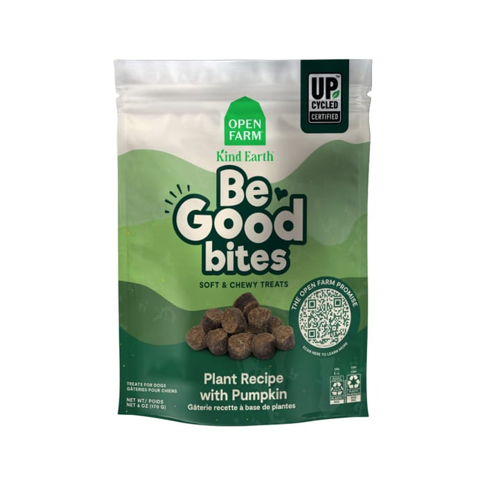 Open Farm Be Good Bites Plant Recipe with Pumpkin Soft & Chewy Dog Treats 6 oz Bag product detail number 1.0